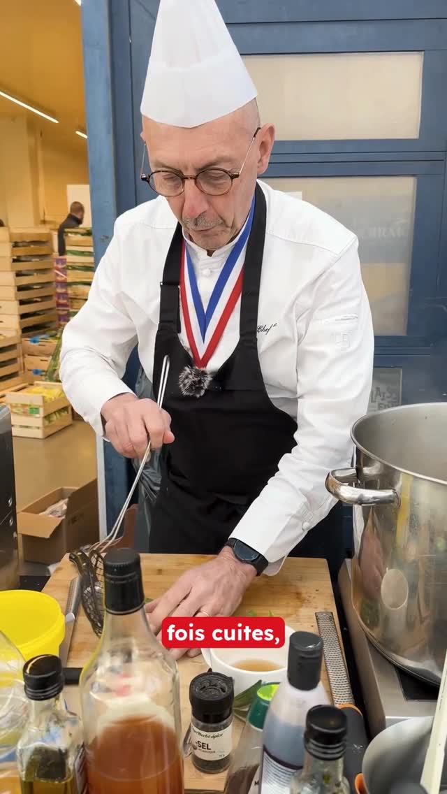 Vidéo complète de la recette #asperges #pommedeterredenoirmoutier