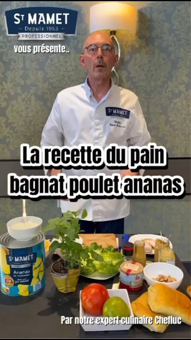 Aujourd'hui je vous présente une recette estivale, mélangeant la tomate qui arrive progressivement en saison, l'ananas @stmamet appertisé dans le respect de sa saisonnalité,de la bio diversité et le poulet fermier :
Le pain bagnat poulet ananas
@madoszwrc @em_lyne
#ananas #tomate #painbagnat @licques_volailles #poulet